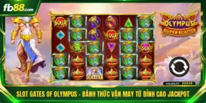 Slot Gates Of Olympus – Đánh Thức Vận May Từ Đỉnh Cao Jackpot